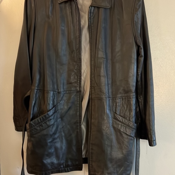 Genuine Leather Coat - Picture 8 of 10